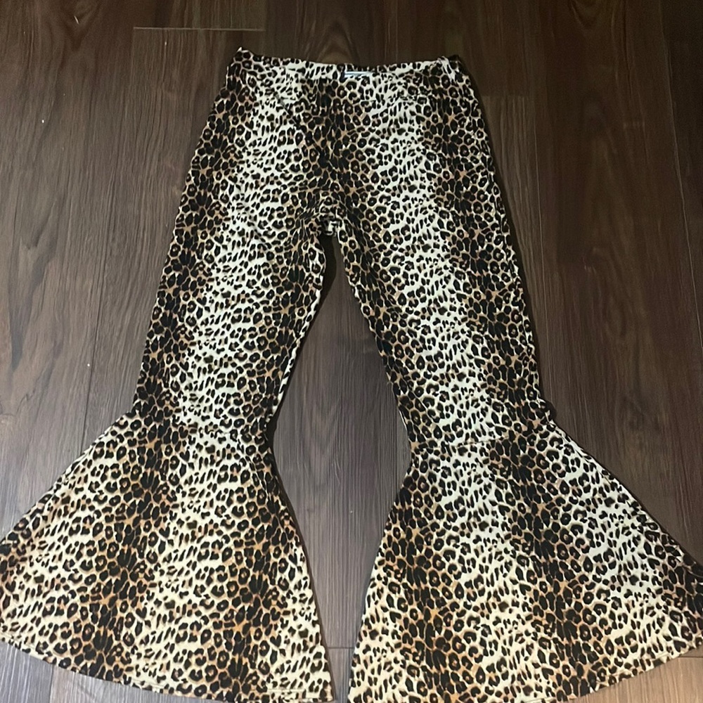 Flared Cheetah Pants!